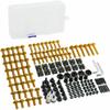 CGJCXGV Motorcycle Bolts Kit Complete Full Fairing Bolts Kit for Yamaha YZF R15 R25 R125 R1 600R R1M R1S YZF600R LS Fairing Screws Nuts Steel 177PCS view 1