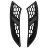 ACROPIX Front Left Right Fog Light Cover Trim Decals for Toyota Land Cruiser 2024 2025 Fog Lamp Frame Cover Stickers Matte Black view 1