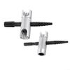 Alloy Steel Grease Zerk Fitting Tool Set with 4 in 1 Capabilities for 1/8 NPT PTF M10x1 1/4 28 SAE M8x1 for Use in Harsh Environments view 1