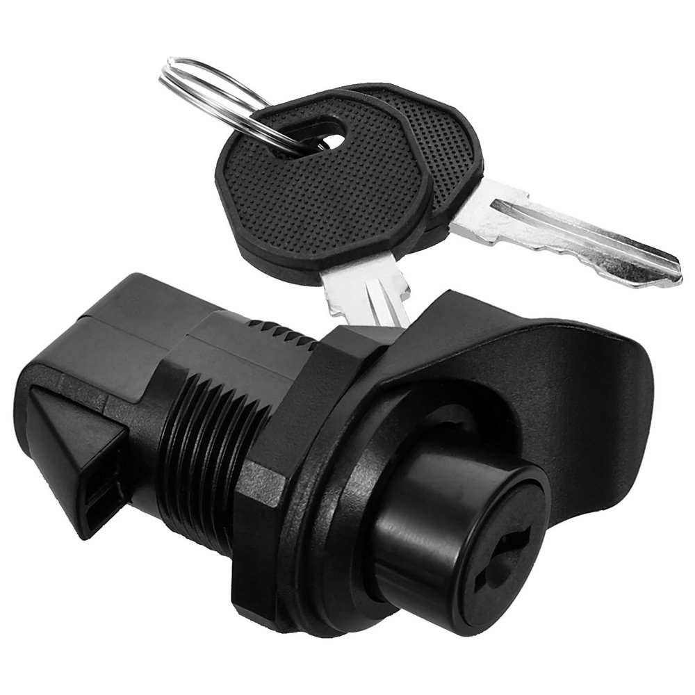 Abaodam Rv Door Lock with Key Cabinet Door Lock Replacement Toolbox Accessory for Camper Security