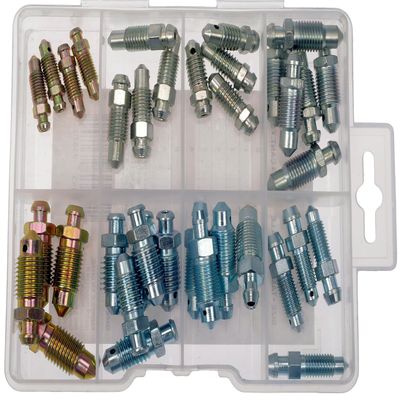 Front Brake Bleeder Screw Set for Plymouth Breeze 1996-2000#fu1l