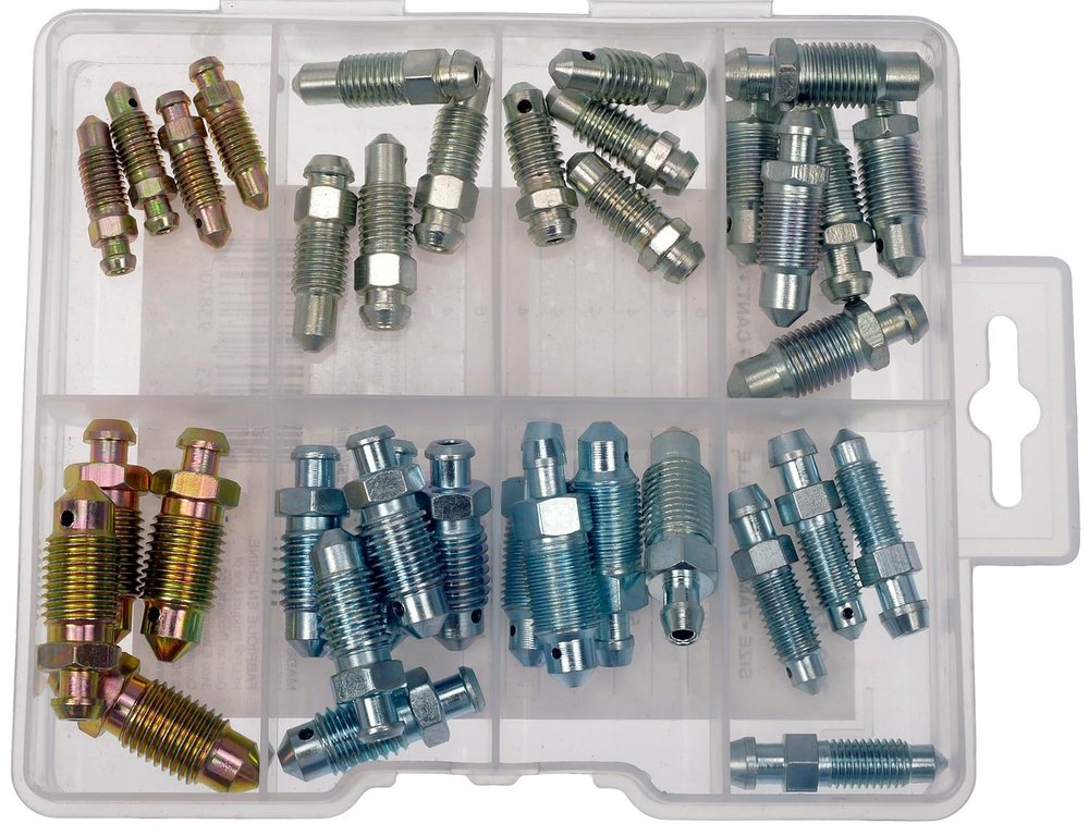 Front Brake Bleeder Screw Set for Chrysler LeBaron 1977-1995#ftZb
