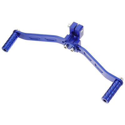 SOPOTUTU Motorcycle Shift Lever Gear Shifter Lever Blue CNC Aluminum Pit Bike Dirt Bike ATV Replacement Part for Smooth Shifting Controls