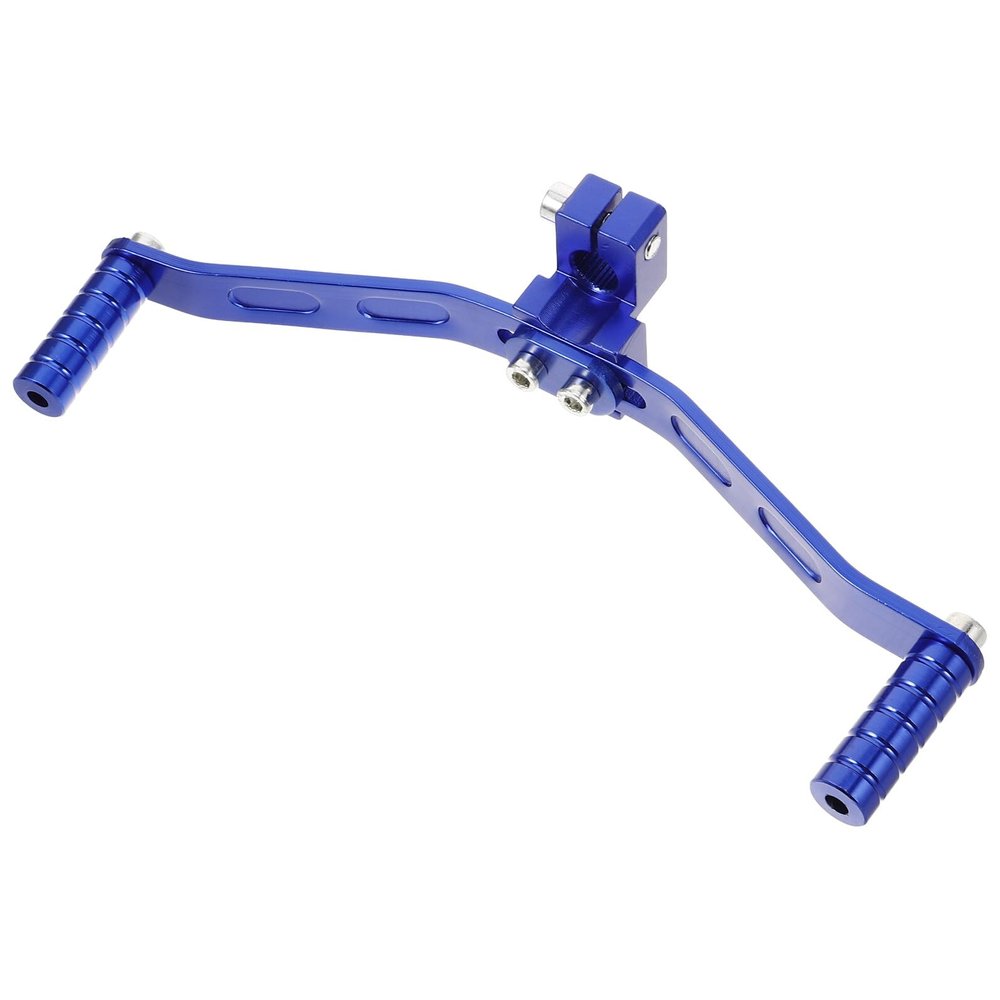 SOPOTUTU Motorcycle Shift Lever Gear Shifter Lever Blue CNC Aluminum Pit Bike Dirt Bike ATV Replacement Part for Smooth Shifting Controls