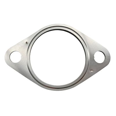 Resonator Assembly To Muffler Assembly Exhaust Pipe Flange Gasket Compatible With Kia Rondo 2.0L L4 2017 2016 2015 2014 P-4503721
