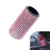 Foelony Car Lip Balm Holder, 1.96" x 0.78" Bling Rhinestone Holder for Lip Balm, Sparkly Crystal Car Lipstick Organizer, Bling Vehicle Interior Decor Accessories for Women Girls (Pink) view 1