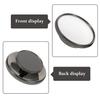 MAGICLULU 2pcs Automotive Blind Spot Mirrors with Self-adhesive Back, Carbon Black Side View Rear Auxiliary Mirrors for Car Safety and Reversing Assistance view 3