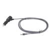Rectangular Power Cable Universal 12V/24V DC Cigar Adapter for Dish Antenna (2m / 7ft), USB Fast Charging, Compatible with -Band & C-Band Systems view 2