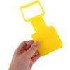 UPKOCH Trailer Hitch Rubber Cover Square Tube Plug Protector for Recreational Vehicle Camper Trailer Towing Accessories Yellow Dustproof Cap view 4