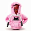 TRXYQ Cat Gear Shift Hoodie, Universal Car Shift Knob Cover,Aesthetic Manual Automatic Stick Shifter Cover Mini Hoodie, Aesthetic Car Interior Accessories Cat Gifts for Pet Love Drivers Women Men view 1