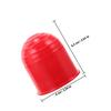 UTHCLO 4pcs Red Plastic Tow Ball Covers Trailer Hitch Ball Caps Rv Towing Protector Dustproof Caps for Truck and Caravan Accessories view 2