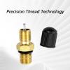 Labetue Friendly Brass Valves Stem M8x1 Thread General Compatibility Easy Tire Pressure Management for Tire Systems view 4
