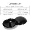 Ruimou 2 Pcs Car Front Shock Strut Top Mount Cover Cap (OE 6R0412359) Compatible With VW/Compatible With Golf/Compatible With Polo/Compatible With Jetta/Compatible With Santana/Compatible With Skoda view 3