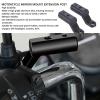 RASTKY Mirror Extenders Aluminum Alloy Handlebar Rearview Mirror Extension Rod Bracket Suitable for Various Vehicles view 3