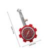 Sosoport High Precision Digital Tire Pressure Gauge Metal Auto Tire Pressure Tool with Air Release for Cars and Trucks Red view 2