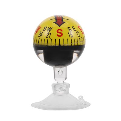 Portable Car Compass, High Precision ABS Dashboard Mount