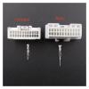 automotive wire connectors 1/5/10 Pcs 24 Pins 6098-4588 Automotive Plastic Housing Wiring Socket 6098-4594 Car maintenance(Female with Pin,1pcs) view 4