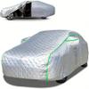 Car Cover Custom Fit for Leapmotor T03 2020-2026 Hail Protector Car Cover Waterproof and dustproof,Thick Sturdy with Side Zippers and Fluorescent Strips view 1