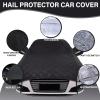 Hail Protector Car Cover Compatible with Porsche Boxster, Heavy Duty Half Car Cover, 4-Layer Thickened Cotton Protection x907a view 2