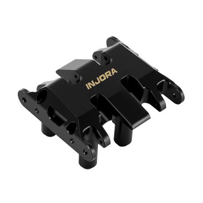 INJORA Black Coating Brass Skid Plate for 1/30 Axial SCX30