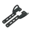 2Pcs Compatible with TOU Ring Street Glide 2023-2024 Motorcycle Front Tie Down Brackets Holder Aluminum(Black) view 1