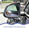 FOYTOKI Car Blind Spot Mirror 1 Pair with Suction Cup, 360 Adjustable Small round Convex Rearview Mirror for Wide-angle Reversing Assist on Automobiles and Trucks view 3