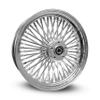 16X5.5 Fat 52 Stainless Spoke/Nipple For Harley Sportster 2008 Above 25mm Rear Wheel - NO ABS (1-1 All Chrome - Wheel Only) view 1