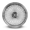 16X5.5 Fat 52 Stainless Spoke/Nipple For Harley Sportster 2008 Above 25mm Rear Wheel - NO ABS (1-1 All Chrome - Wheel Only) view 2