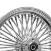 16X5.5 Fat 52 Stainless Spoke/Nipple For Harley Sportster 2008 Above 25mm Rear Wheel - NO ABS (1-1 All Chrome - Wheel Only) view 4