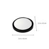 Happyyami Adjustable 360 Rotating Auxiliary Rear View Blind Spot Mirror Small Wide-angle Car Auxiliary Mirror for Suvs and Trucks Rearview Safety view 2