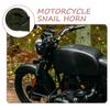DINHEAROM Loud Waterproof 12v Motorcycle Horn Replacement Motorbike Horn for Cars and Scooters Compatible with Motorcycles and Powersports view 3