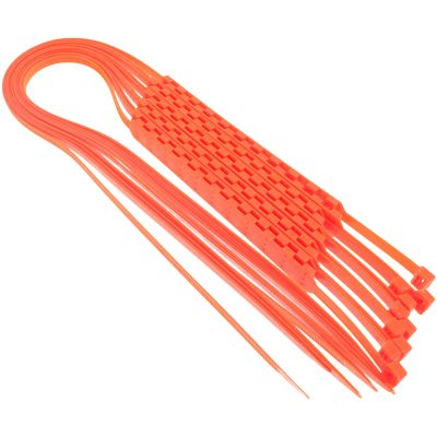 FOMIYES Car Snow Tire Chains 10pcs 880mm Emergency Anti-skid Mud Belt Nylon Straps for Winter Suvs Trucks Snow and Ice Traction