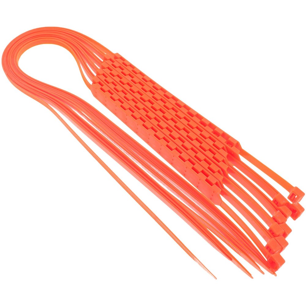 FOMIYES Car Snow Tire Chains 10pcs 880mm Emergency Anti-skid Mud Belt Nylon Straps for Winter Suvs Trucks Snow and Ice Traction