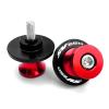 Motorcycle Rear Swing Arm Stand Screws Swingarm Spools Slider Compatible with SV650 SV650S SV650x SV 650 1999-2018 2020 2021 2022 2023(Red) view 1