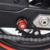 Motorcycle Rear Swing Arm Stand Screws Swingarm Spools Slider Compatible with SV650 SV650S SV650x SV 650 1999-2018 2020 2021 2022 2023(Red) view 3