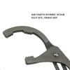 Keenso Oil Filter Pliers, 9 Inch Adjustable Oil Filter Wrench with Non Slip Handle, for Cars Trucks and Small Engines view 4