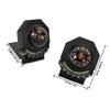 Balacoo 2pcs Car Compass with Inclinometer, High Precision Marine Dashboard Mount Vehicle Compass Ball for Automotive Navigation and Off-Road Angle Measurement view 2