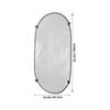 ROMISBABA Car Rear Windshield Sunshade Cover, Automotive Window Sun Shade for Heat and UV Protection, Rear Window Sun Shield Suitable for SUV, Van, and Truck Interior view 2