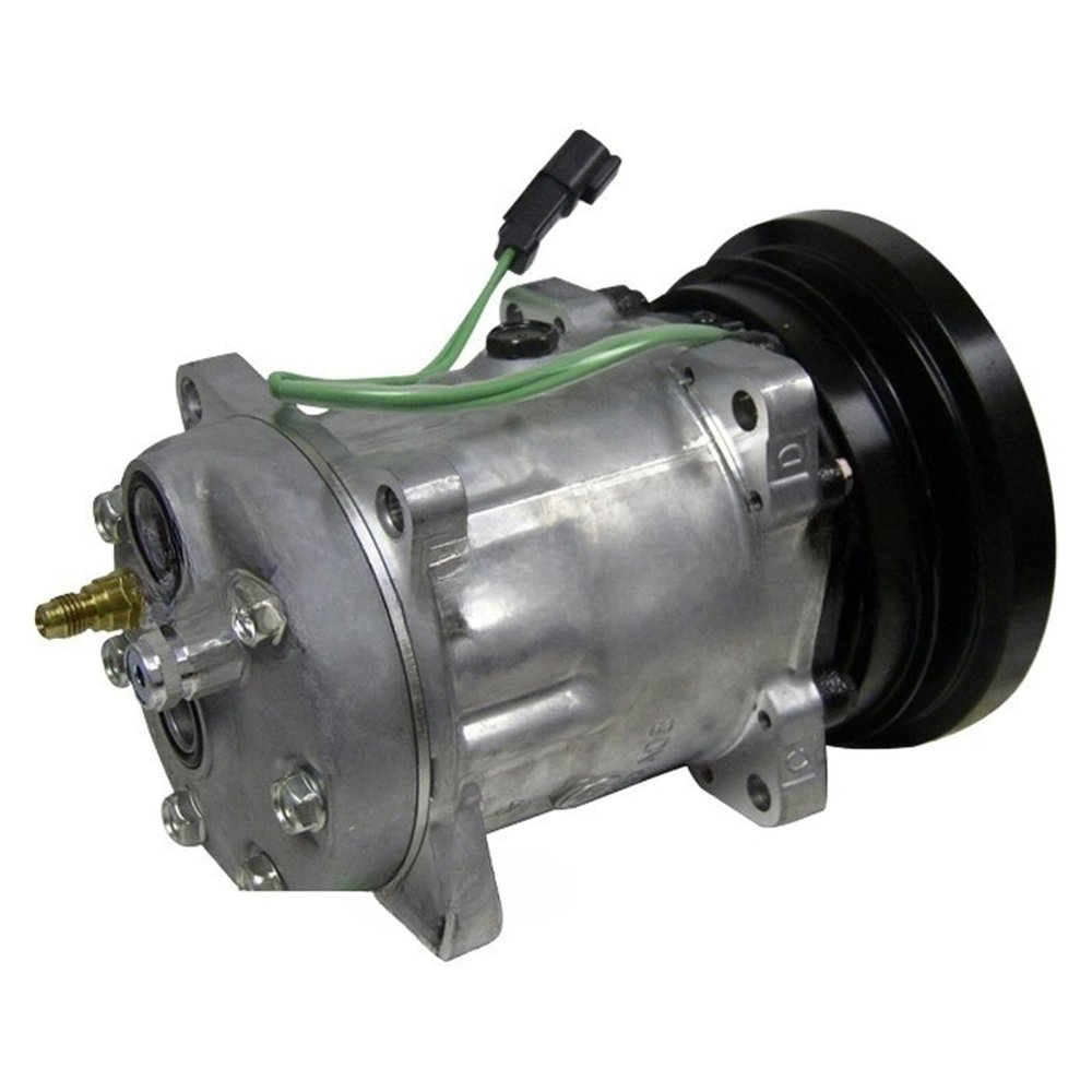 BVWBCR A/C Compressor Compatible For CATERPILLAR 1343997 1011759 1011795 1343997 3E1906 1401139 75R-81184 RD5-11240-0 75R81184 RD5112400 4468 4604