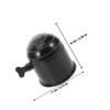 Ciieeo 2 Pack Trailer Ball Cover with Lock Waterproof Black Rv Towing Hitch Protector Caps for Truck and Trailer Accessories for Outdoor Use view 2