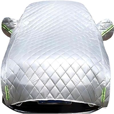 Hail Protector Car Cover Compatible with Mercedes-AMG S63,Half Car Cover Top, Heavy Duty Waterproof Protector with Reflective Strips x1y