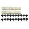 Engine Undertray Panel Clips, 40 Pcs Metal Fasteners, 21mm Length, 13mm Width - Durable Impact, Easy Installation, Perfect for Automotive Splash Guards and Cover view 1