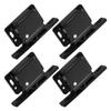 JUMPLAWN 4 Sets Heavy-Duty Rv Door Latches and Drawer Catches Side Mount Push Button Locks for Camper, Boat, and Trailer Safety, Compact Cabinet Lock Kit for Travel and Outdoor Use view 1