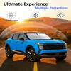 PAIMOHO Windshield Sun Shade for 2025 2026 Nissan Kicks Accessories Car Front Window Sun Visor & Heat Shield | 240T Sunshade Protection Blocks UV Rays Keep Your Car Cooler view 3