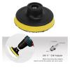 Dioche 6 Polishin6pcs 3in Imitation Wool Polishing Pad Kit with 5/8in11 Drill Adapter for Car Buffer Polisher - Soft, Durable & Easy to Use view 2