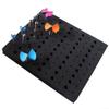 Router Bit Tray for 1/4" & 1/2" Shank Cutters EVA Hard Foam Storage Organizer, 325 x 275 x 35 mm, Black, Portable Tool Box Insert view 1