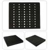 Router Bit Tray for 1/4" & 1/2" Shank Cutters EVA Hard Foam Storage Organizer, 325 x 275 x 35 mm, Black, Portable Tool Box Insert view 4