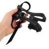 Levemolo 2pcs Bicycle Pedal Toe Clips and Straps, Anti-Slip Cycling Pedal Accessories, Adjustable Foot Straps for Indoor Exercise Bike and Mountain City Cycling view 4