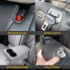 Clazzio 2007-2010 Chevrolet Tahoe 3 Row with Cloth seat Front No Under Storage Leather Seat Cover view 3