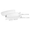 DINHEAROM 360 Wide-angle Curved Frameless Blind Spot Mirrors 4pcs Set White for Car Side Mirror Rearview Auxiliary Accessories view 2